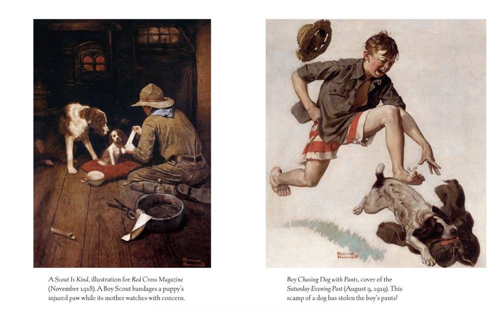 Faithful Friends: Norman Rockwell and His Dogs
