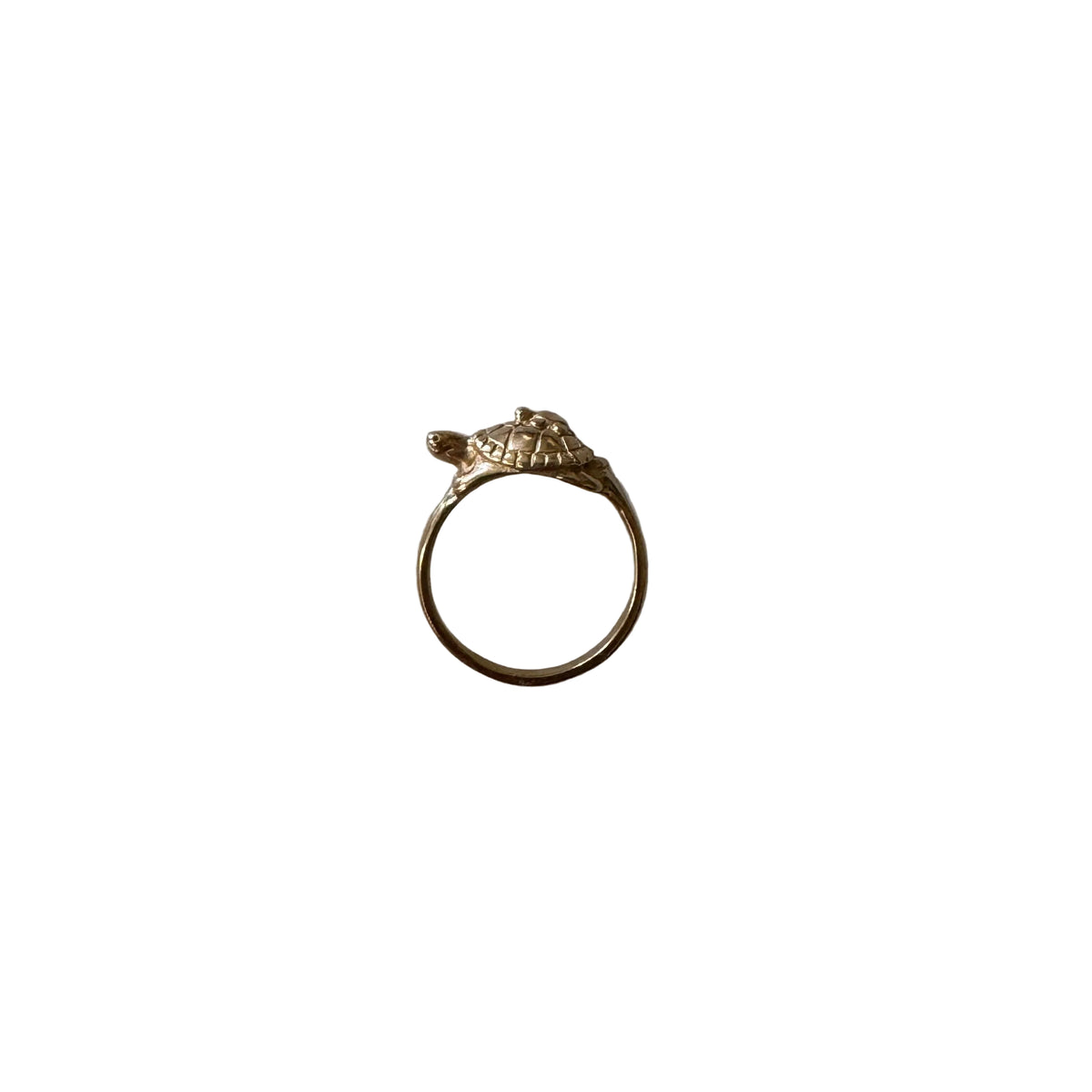 MOM AND BABY TURTLE RING