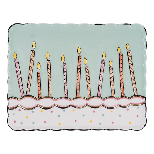 Celebrate Candles Platter