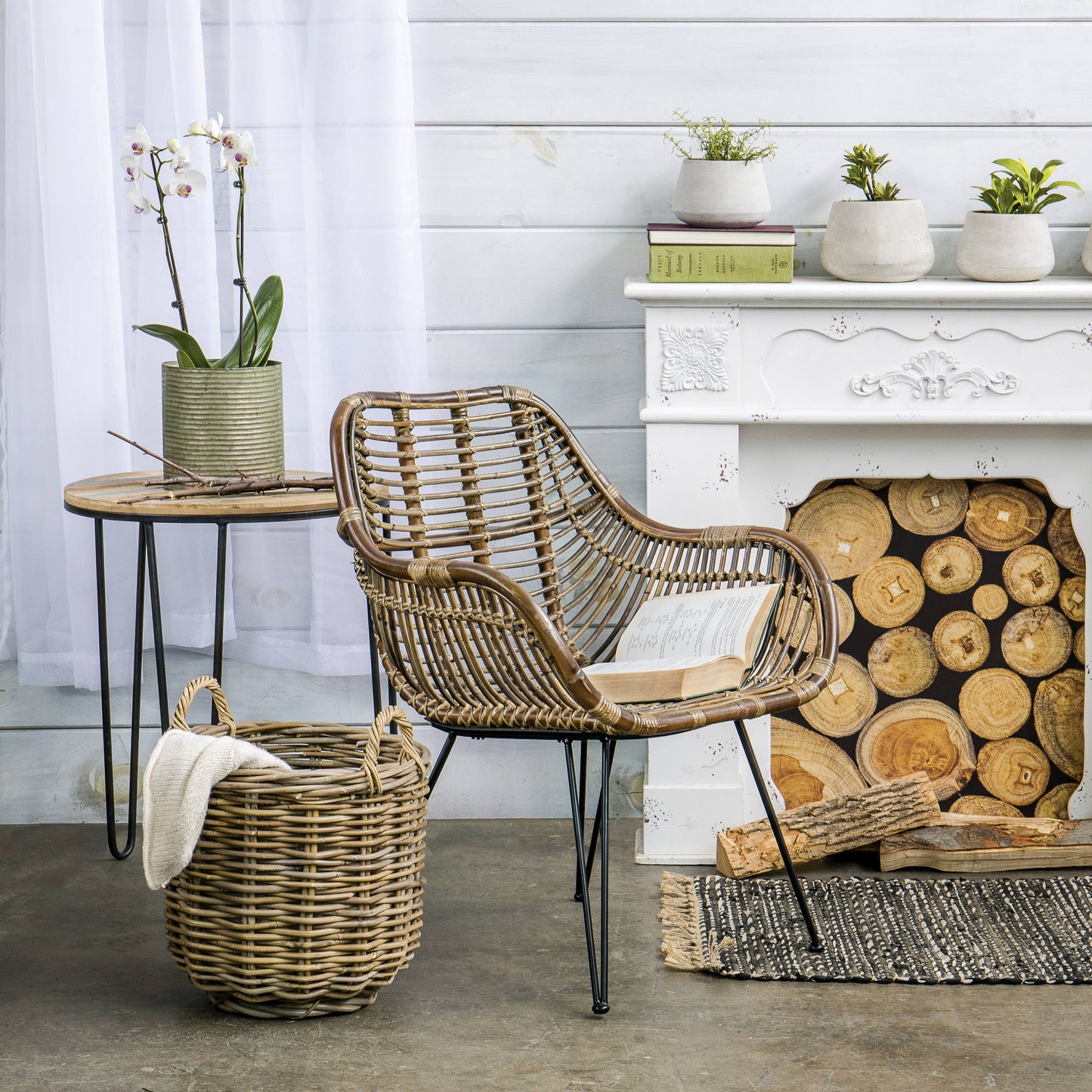 Rattan Storage Bins
