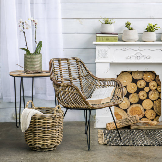 Rattan Storage Bins