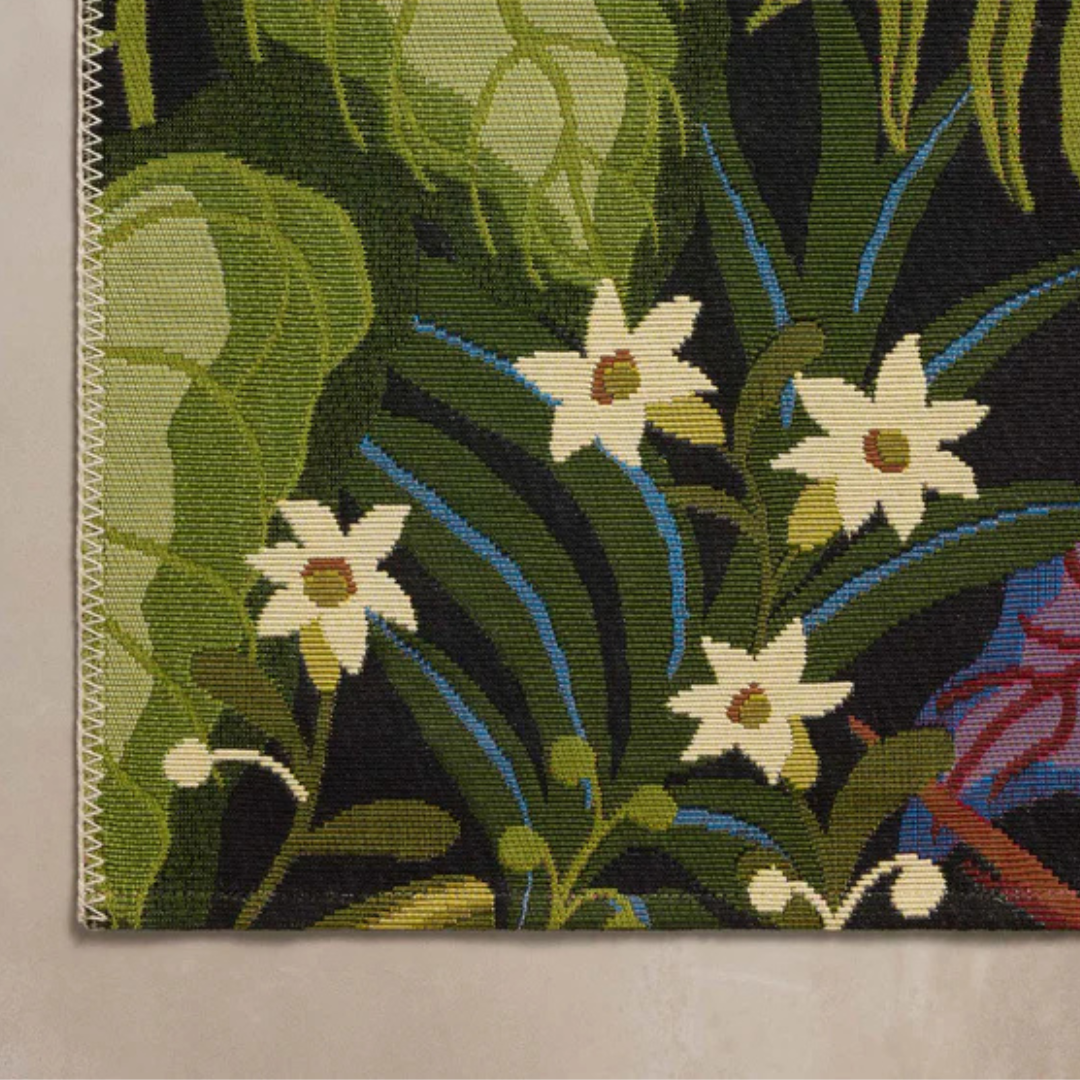 Botanical ONYX/ MULTI Rug 3'11x5'11