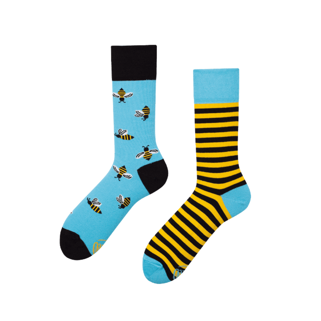 Graphic Mismatch Socks