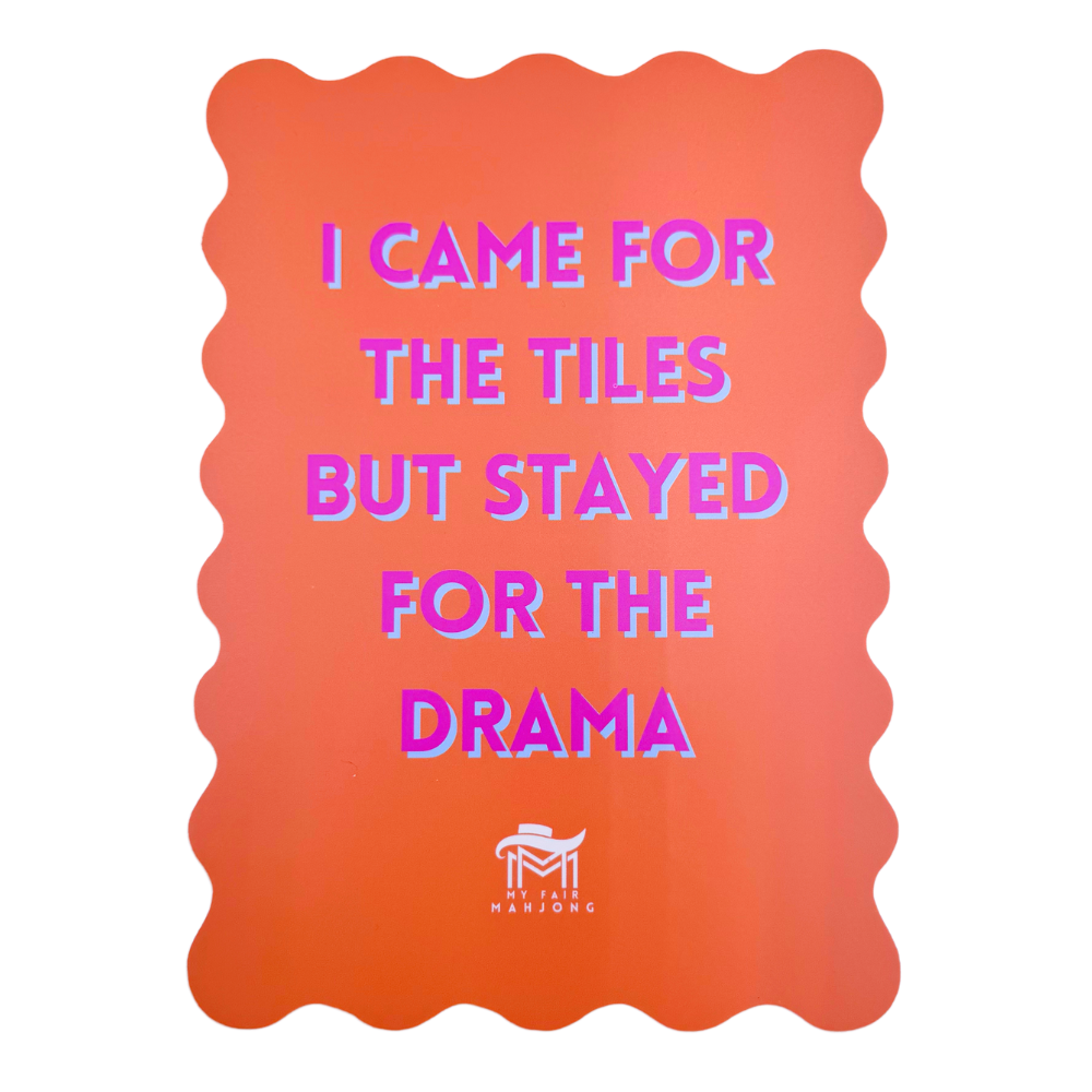 Mahjong Shuffle Card | Available in Multiple Colors