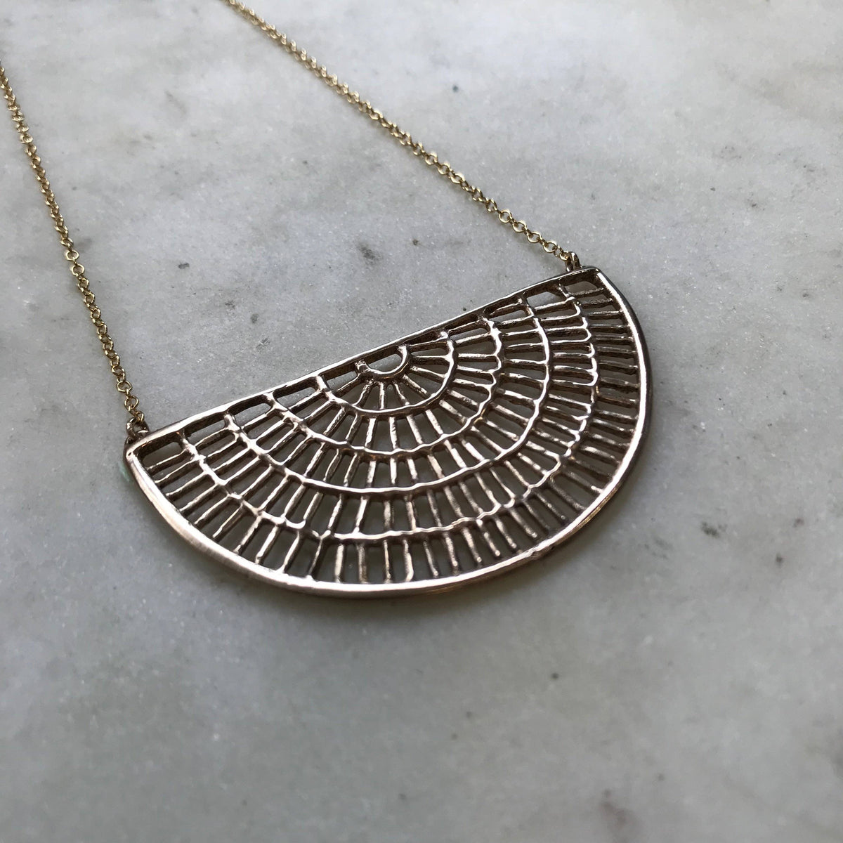 SHIMMERING SUN NECKLACE