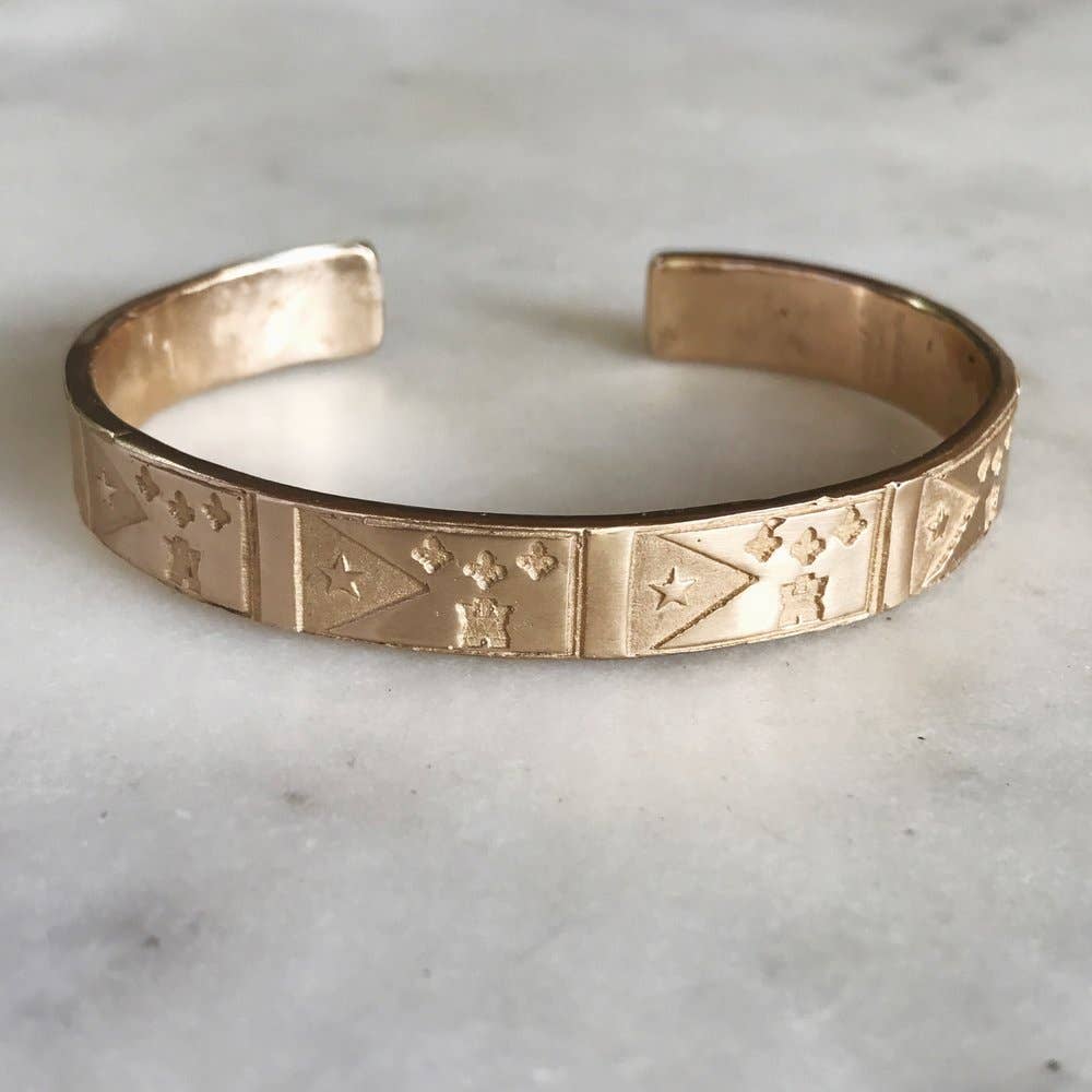 Acadian Flag Cuff