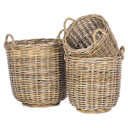 Rattan Storage Bins