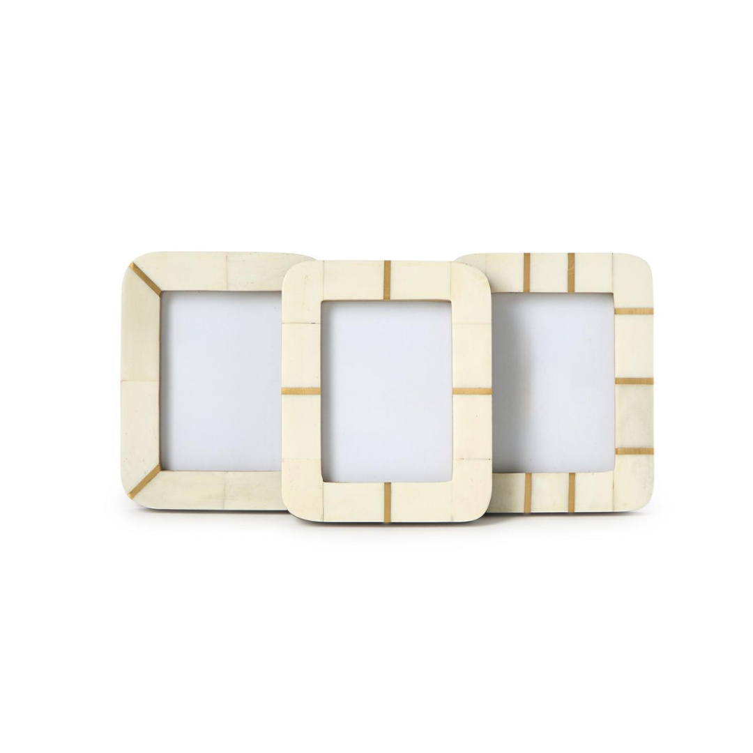 Geometric Cut 3x4 Mini Photo Frame