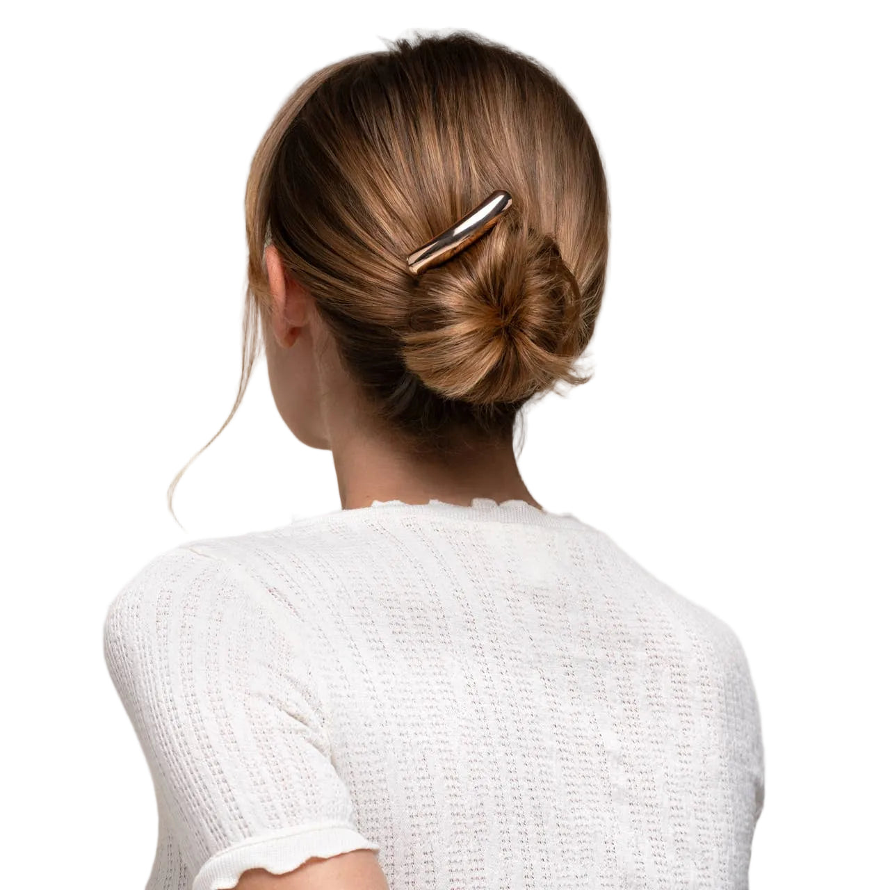 Gold Mini Metal Barrette French Hair Pin