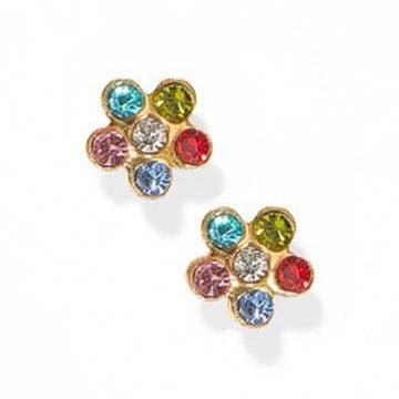 Screwback Stud Earrings - Lyla Multi