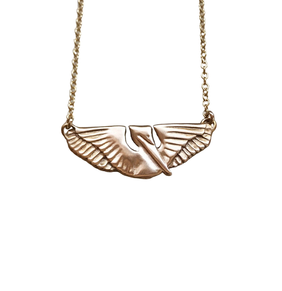 PELICAN BAR NECKLACE — SMALL
