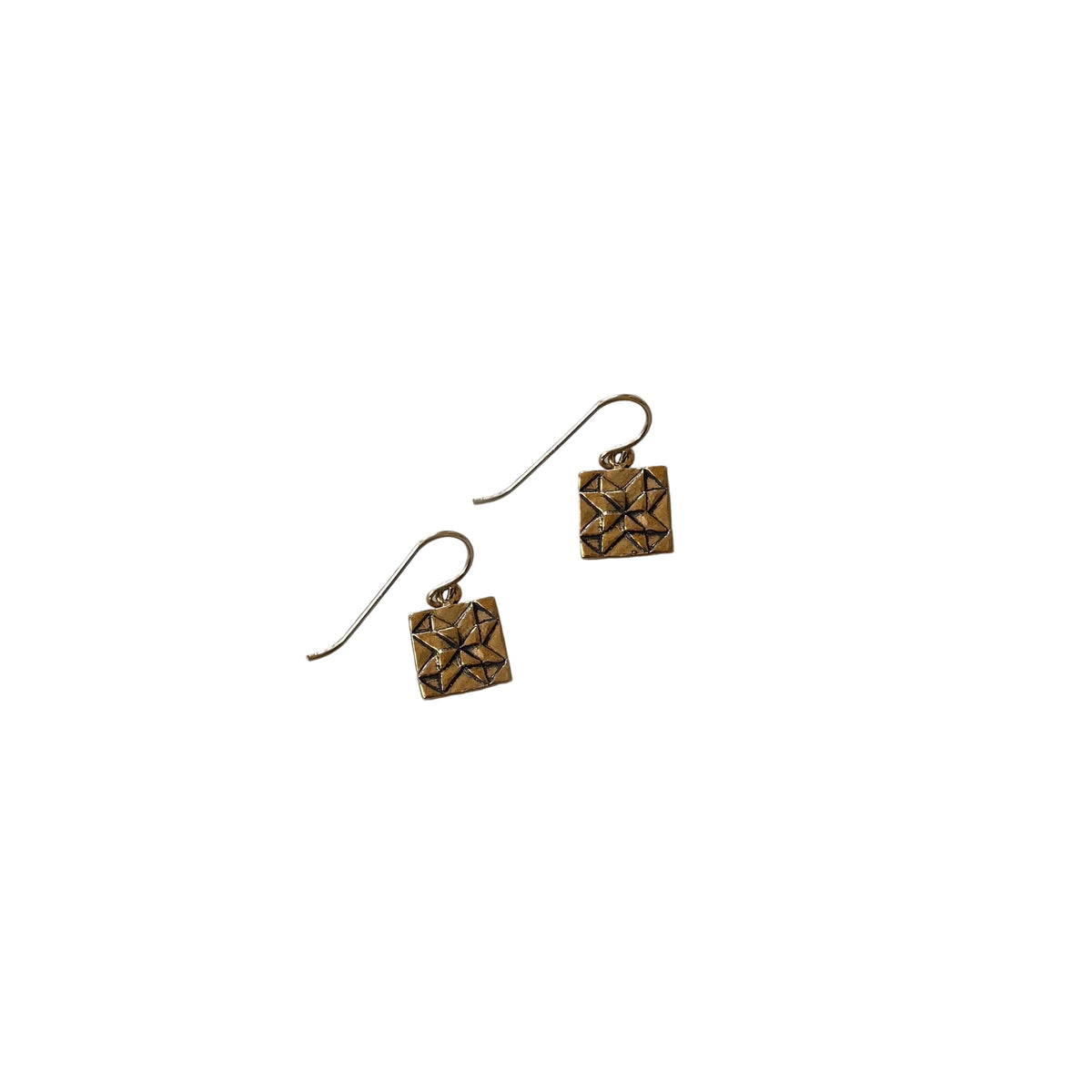 QUILT SQUARE EARRINGS