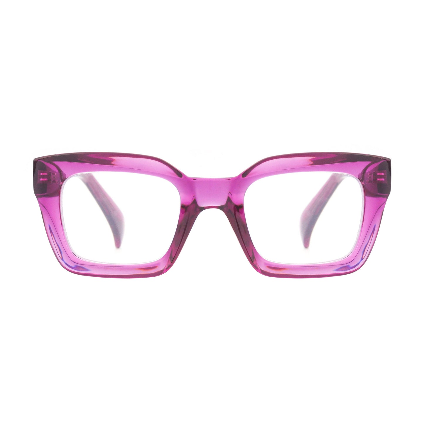 Sophie | Transparent Purple | Blue Light
