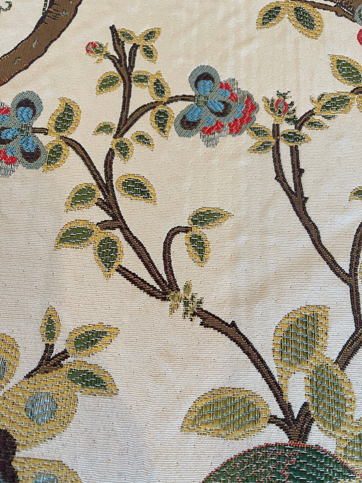 Lottie Floral Pillow with Feather Insert 