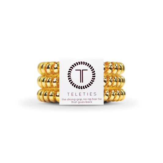 Spiral Hair Coils | Small | Sunset Gold Hair Ties