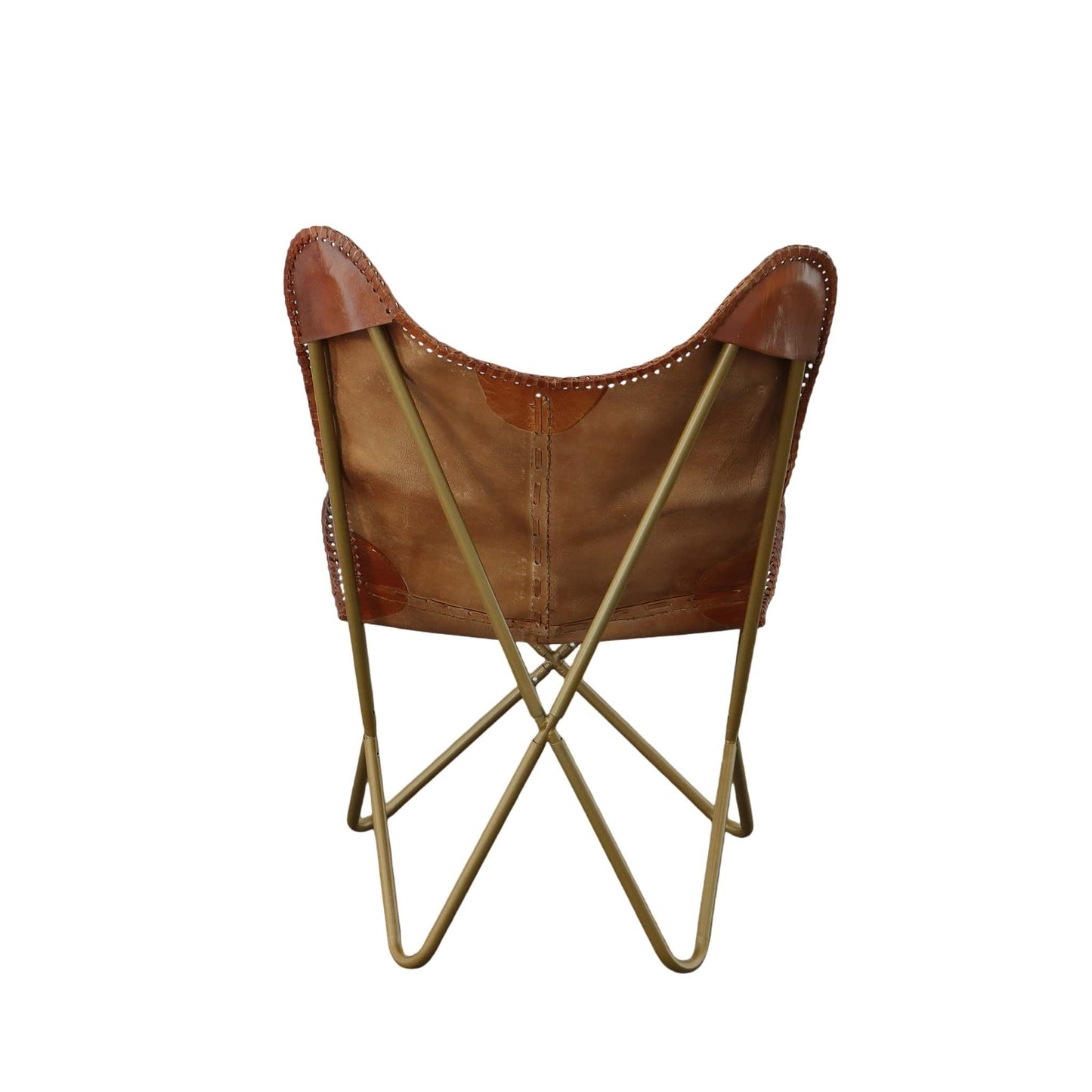 Monroe 32" Buffalo Leather Accent & Lounge Chair