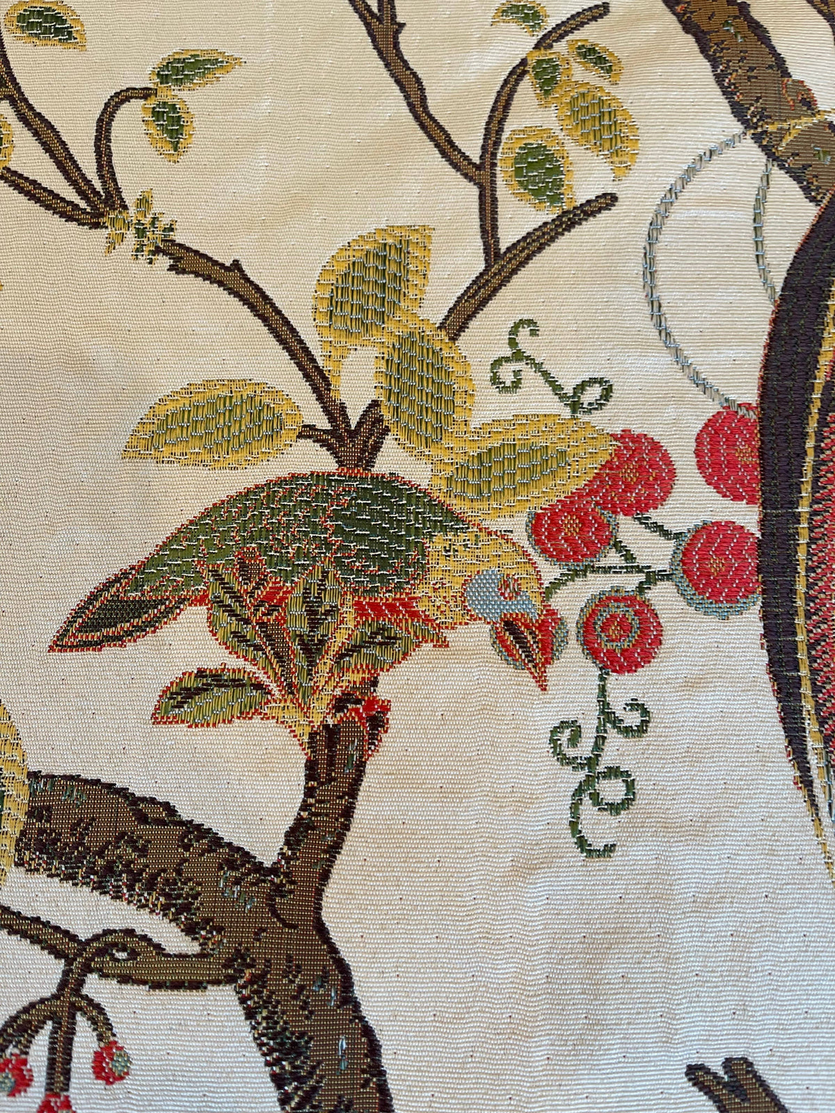 Lottie Floral Pillow with Feather Insert 