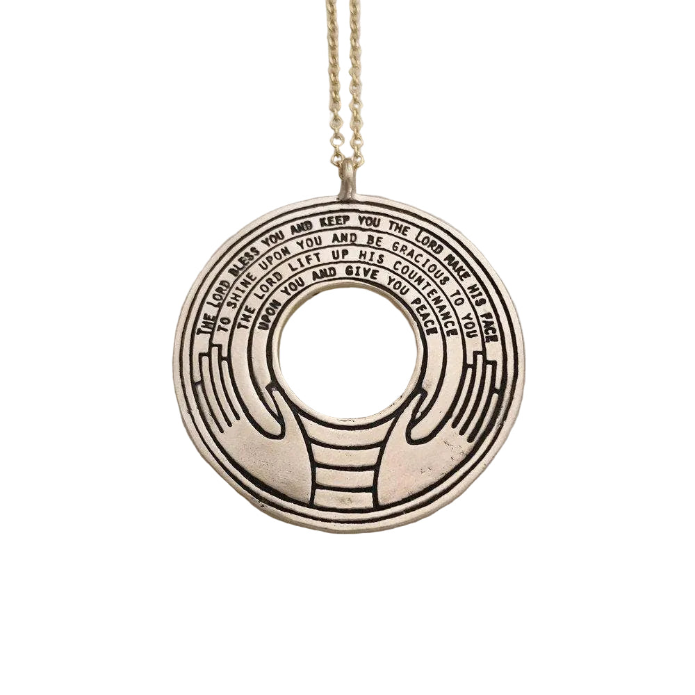 AARONIC BLESSING PENDANT — LARGE