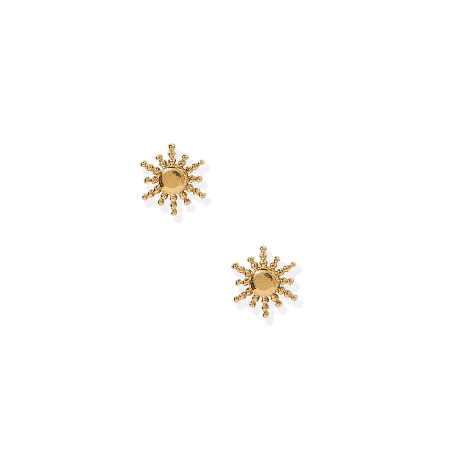 Screwback Stud Earrings - Sunshine Gold