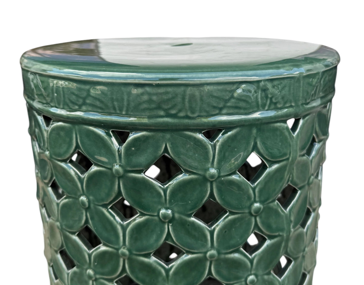 Cherise Garden Stool Teal