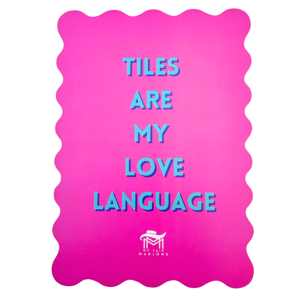 Mahjong Shuffle Card | Available in Multiple Colors