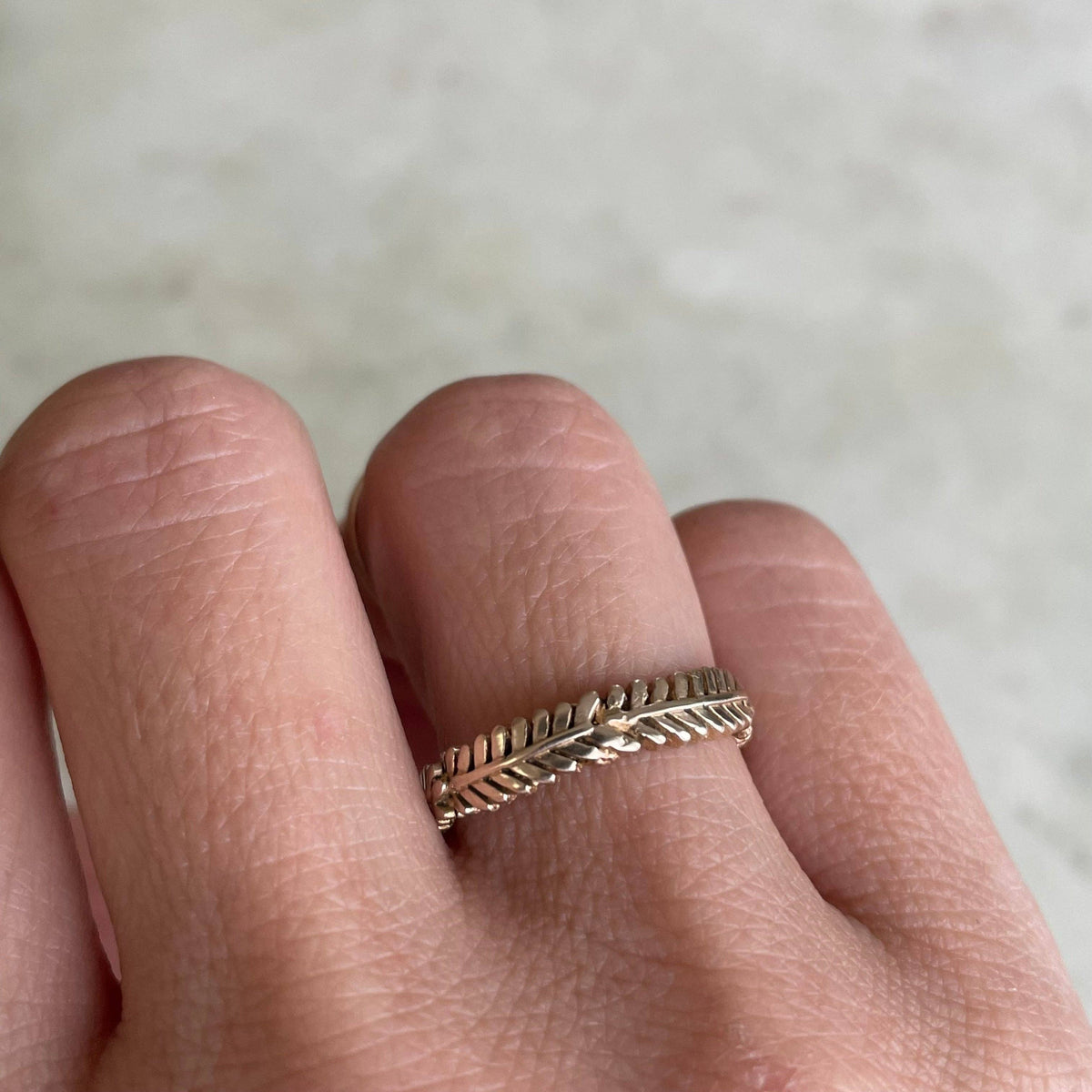 MIMOSA SPRIG RING