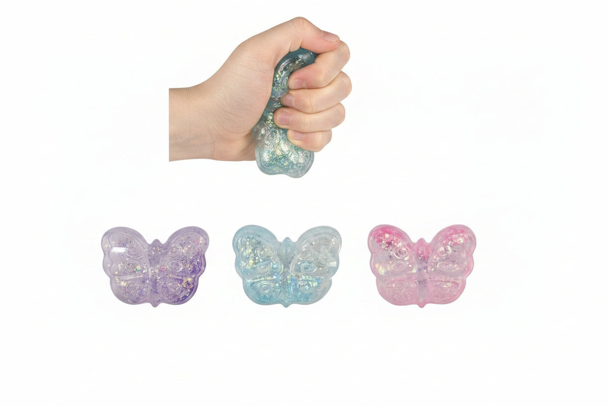 Glittery Butterfly Sugar Squishers