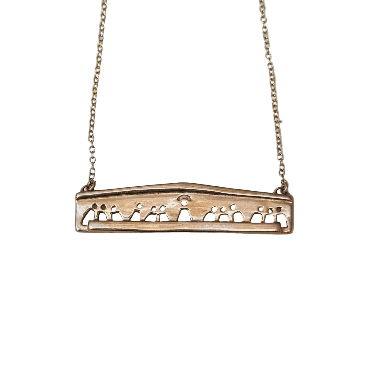 LAST SUPPER BAR NECKLACE