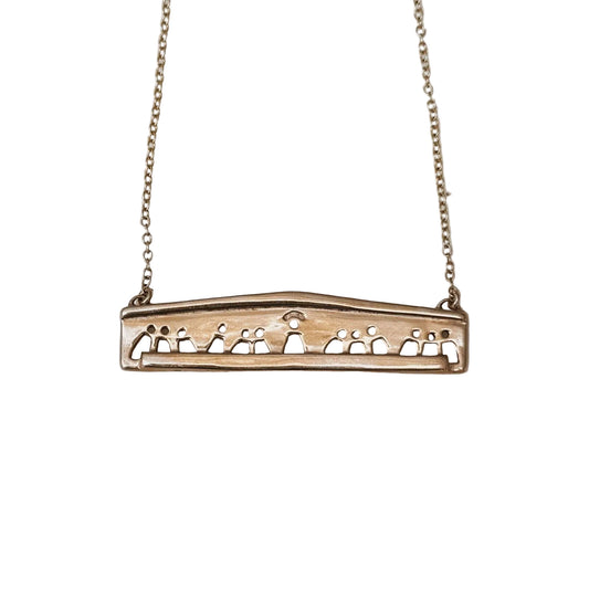 LAST SUPPER BAR NECKLACE
