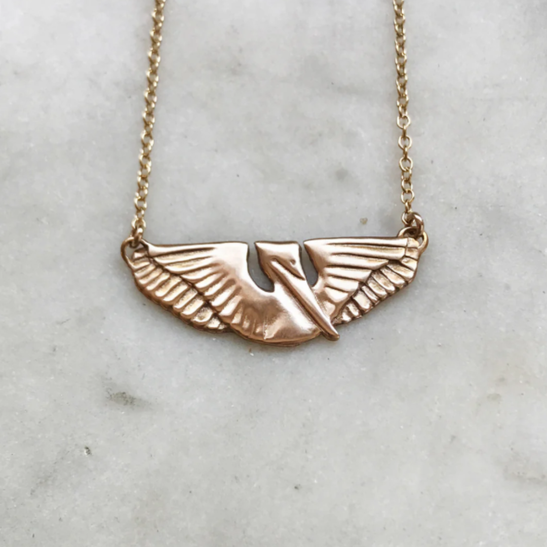 Pelican Bar Necklace- Small