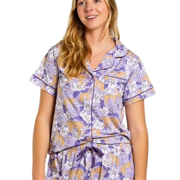 Chinoiserie Tiger Sleep Pants Set