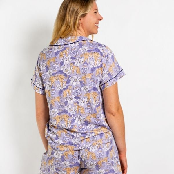 Chinoiserie Tiger Sleep Pants Set