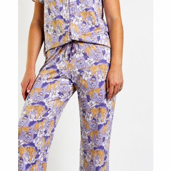Chinoiserie Tiger Sleep Pants Set