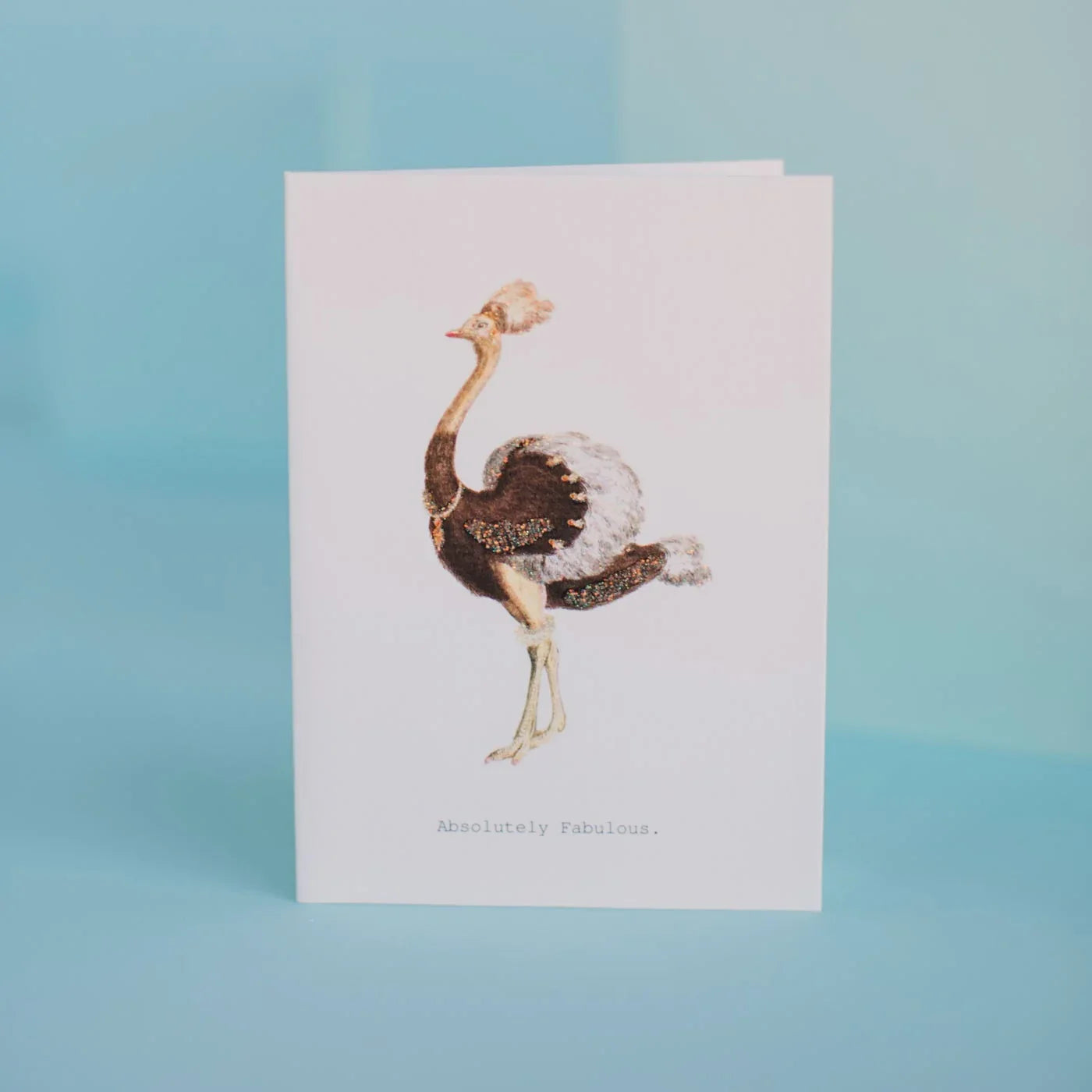 Absolutely Fabulous Greeting Card