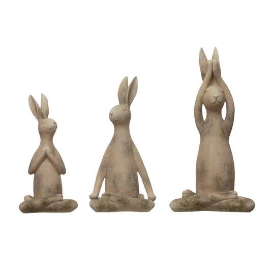 Resin Yoga Rabbit
