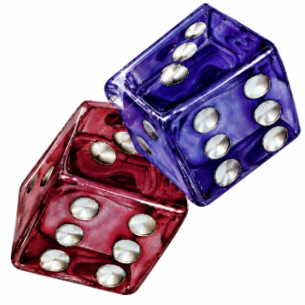 Dice Hair Clip