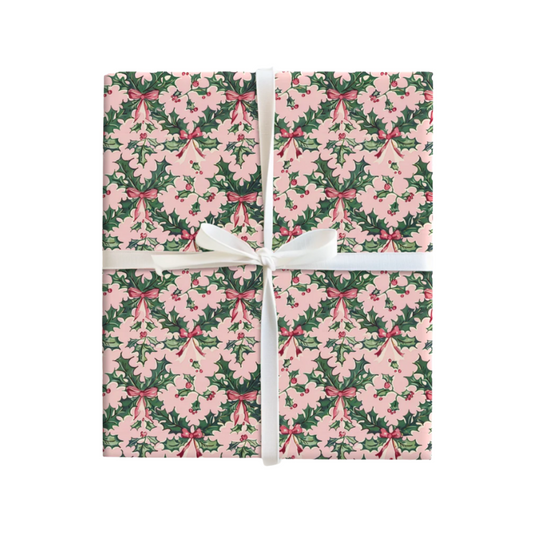 Holly Jolly Wrapping Paper