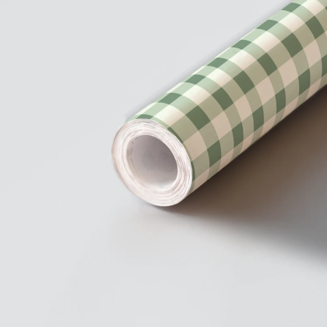 Woodland Plaid Wrapping Paper