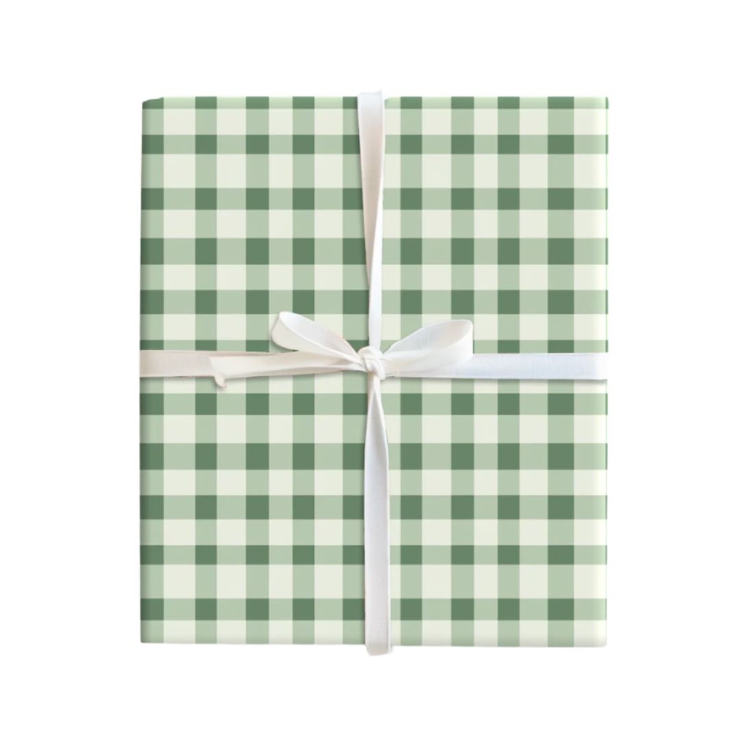 Woodland Plaid Wrapping Paper