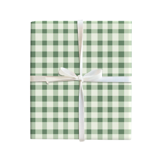 Woodland Plaid Wrapping Paper