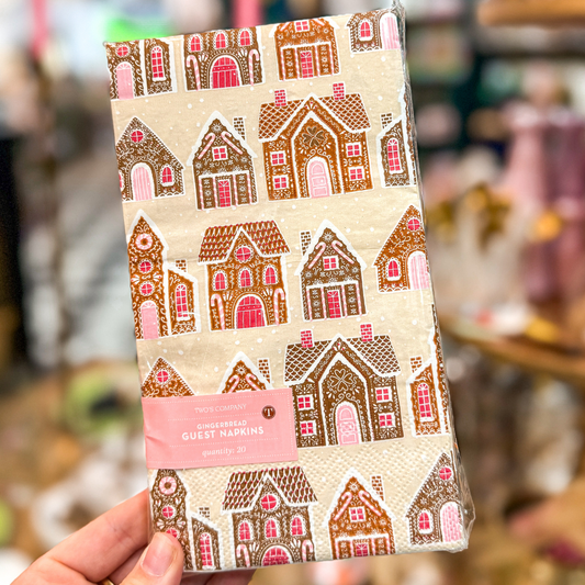 Gingerbread Paper Guest Towel