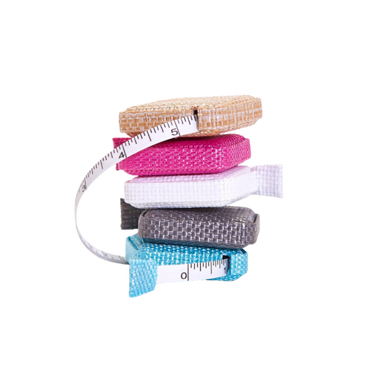 Faux Cane Weave Measuring Tape
