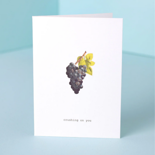 Crushing On You Greeting Card