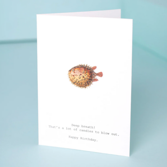 Deep Breath Greeting Card