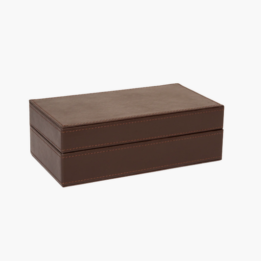 Chocolate Brown Poker Set
