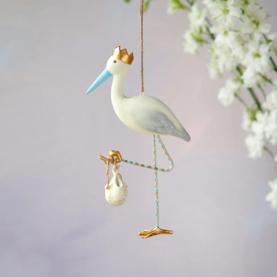 Royal Stork Ornament