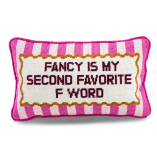 Fancy Needlepoint Pillow