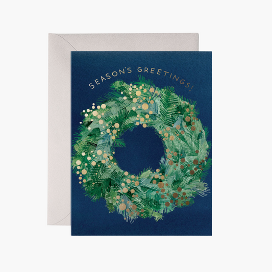 Season's Greens Greeting Card