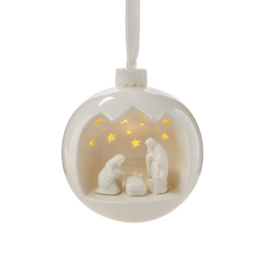Nativity Scene LED Ornament
