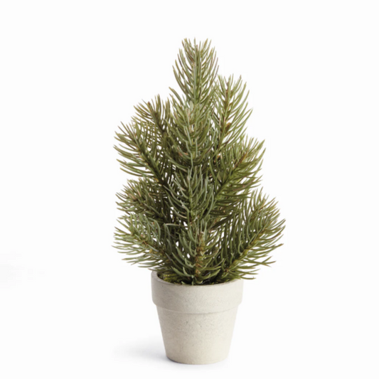 MINI PINE TREE POTTED DROP-IN 9"